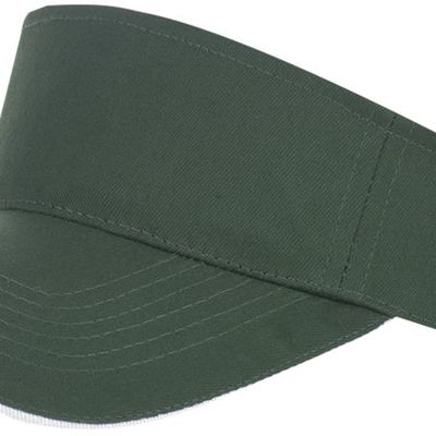 Козырек Ace, зеленый с белым