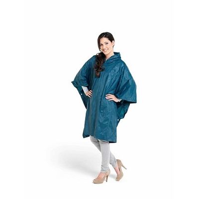 Дождевик с регулируемыми рукавами, темно-синий