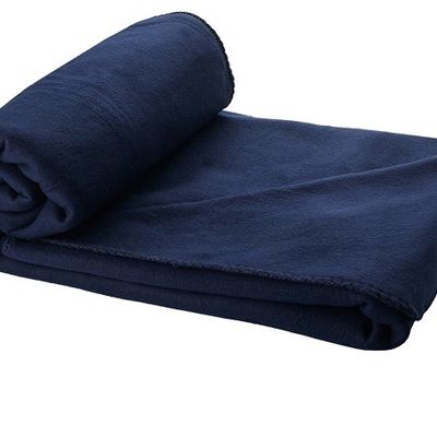 Плед Huggy в чехле 150 x 120 см - Темно - синий