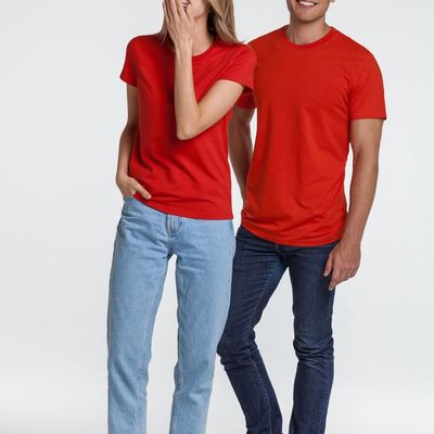 Футболка мужская T-bolka Stretch, красная