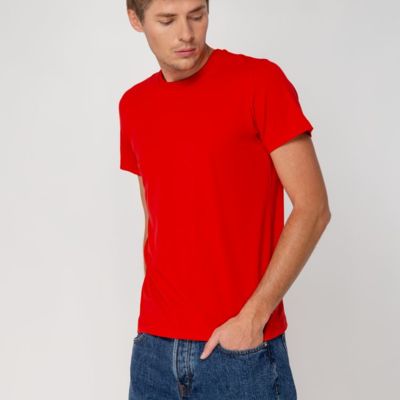Футболка мужская T-bolka Stretch, красная