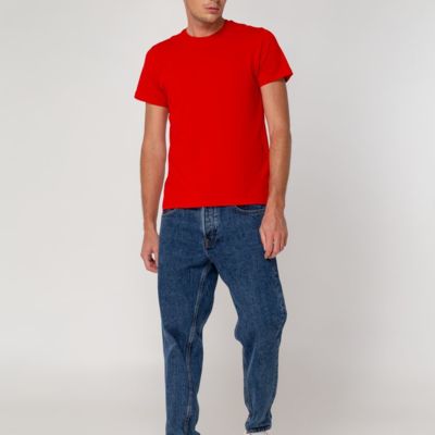Футболка мужская T-bolka Stretch, красная