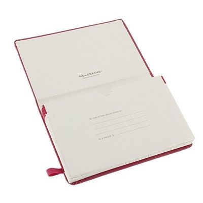 Папка Moleskine Portfolio (с кармашками), Pocket (9х14см), розовый