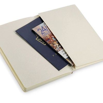 Классический блокнот А5 с мягкой обложкой, красный