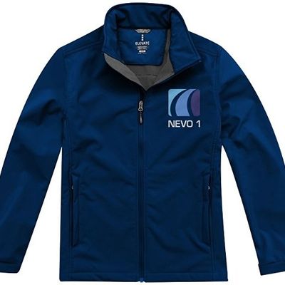 Куртка софтшел Maxson мужская, темно-синий