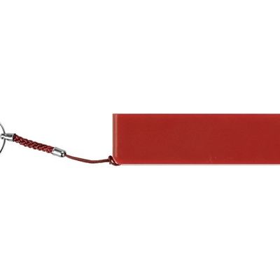 Портативное зарядное устройство Сатурн, 2200 mAh, красный