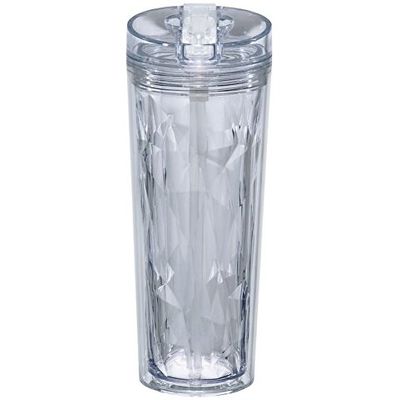 Термобутылка Hot & Cold Flip n Sip, прозрачный