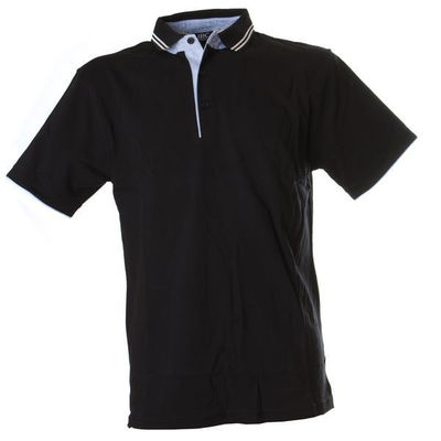 Рубашка поло мужская RODI MAN, черный, 3XL, 100% хлопок, 180 г/м2