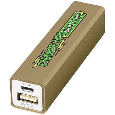 Портативное зарядное устройство Volt, золотистый