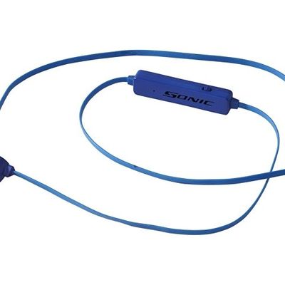 Цветные наушники Bluetooth, ярко-синий