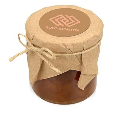 Грушевое варенье с яблоками и корицей в подарочной обертке