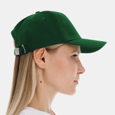 Бейсболка Long Beach, темно-зеленая