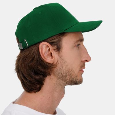 Бейсболка Long Beach, темно-зеленая