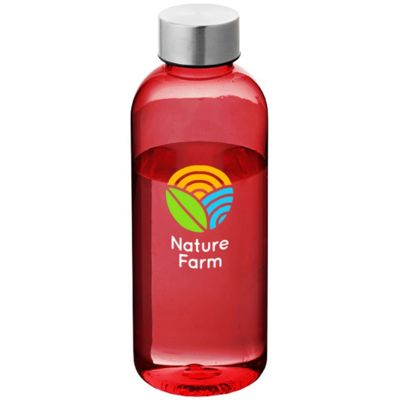 Бутылка Spring 630мл, красный прозрачный