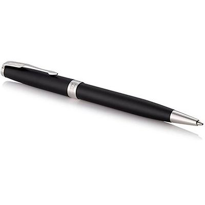 Ручка шариковая Parker Sonnet Core Matte Black CT, черный/серебристый