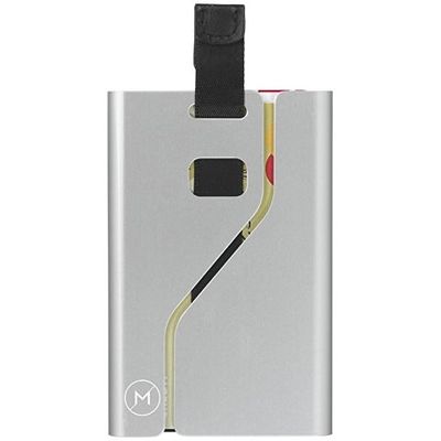 RFID слайдер для карт, серебристый