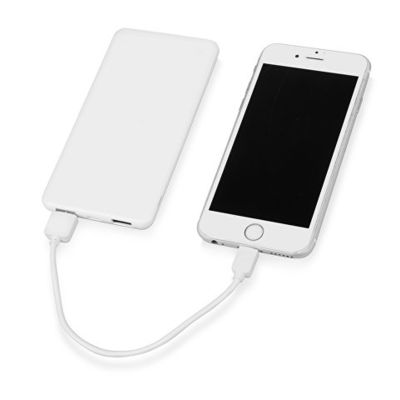 Портативное зарядное устройство Blank с USB Type-C, 5000 mAh, белый