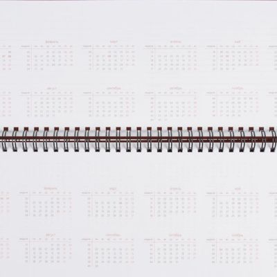 Планинг Nebraska, недатированный, красный