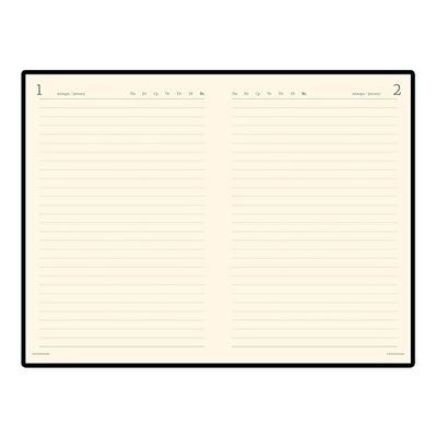 Ежедневник полудатированный портфолио А5  PROFY синий