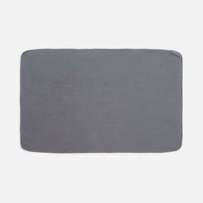 Флисовый плед Warm&Peace, серый