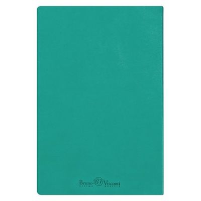 Ежедневник А5 недатированный Megapolis Velvet Flex, морская волна