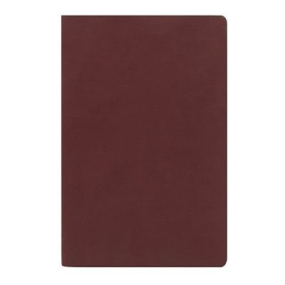 Ежедневник А5 недатированный Megapolis Velvet Flex, бордовый