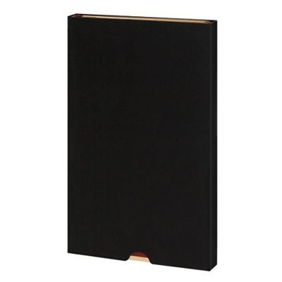 Ежедневник А5 недатированный Chelsea, серый (золотистый кант и срез)