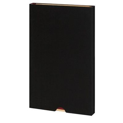 Ежедневник А5 недатированный Chelsea, коричневый (золотистый кант и срез)