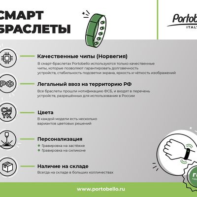 Смарт браслет Only, бирюзовый