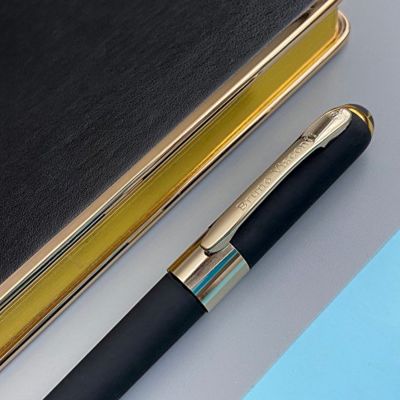 Ежедневник недатированный A5 Chelsea, черный (золотистый кант и срез)