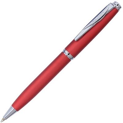 Ручка шариковая Pierre Cardin коллекция ГАММА КЛАССИКА (GAMME CLASSIC). Корпус - латунь с матовым покрытием. Отделка и детали дизайна - сталь и хром. Цвет - красный матовый. Упаковка Е.