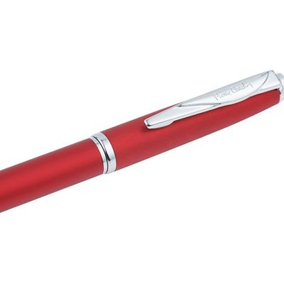 Ручка шариковая Pierre Cardin коллекция ГАММА КЛАССИКА (GAMME CLASSIC). Корпус - латунь с матовым покрытием. Отделка и детали дизайна - сталь и хром. Цвет - красный матовый. Упаковка Е.