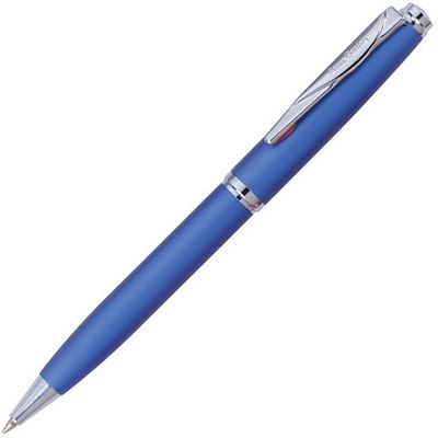 Ручка шариковая Pierre Cardin коллекция ГАММА КЛАССИКА (GAMME CLASSIC). Корпус - латунь с матовым покрытием. Отделка и детали дизайна - сталь и хром. Цвет - синий матовый. Упаковка Е.