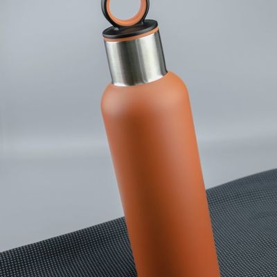 Термобутылка Sherp, оранжевая