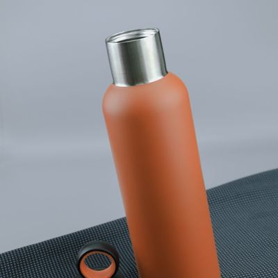 Термобутылка Sherp, оранжевая