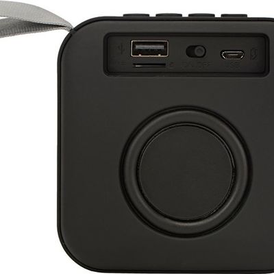 Портативная колонка Otto, красный/черный