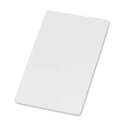 Флеш-карта USB 2.0 16 Gb в виде пластиковой карты Card, белый