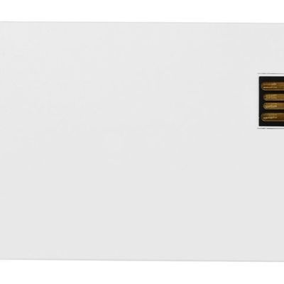 Флеш-карта USB 2.0 16 Gb в виде пластиковой карты Card, белый