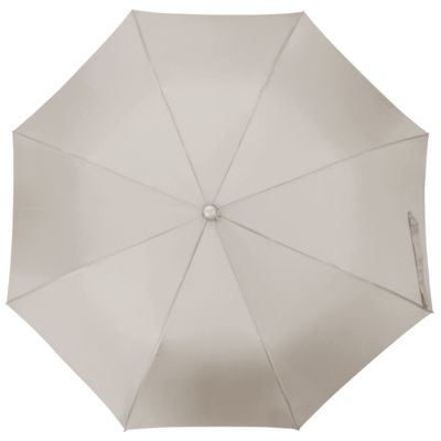 Зонт складной Tulsa, полуавтоматический, 2 сложения, с чехлом, бежевый
