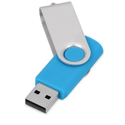 Флеш-карта USB 2.0 8 Gb Квебек, голубой