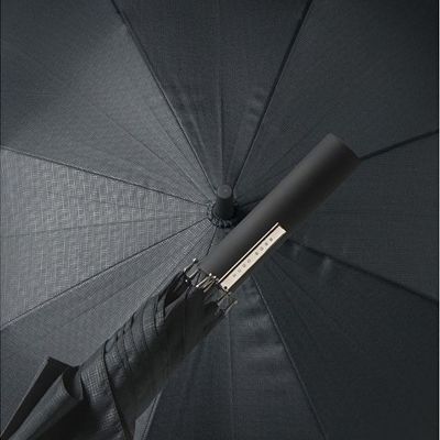 Зонт-трость Grid Golf. Hugo Boss, черный