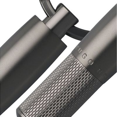 Брелок Pure Matte Dark. Hugo Boss, графит