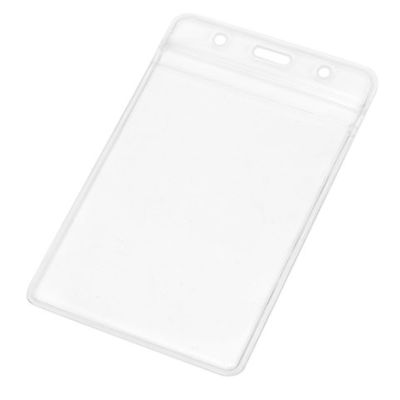 Бейдж Crystal Vert 84*135 мм (внут.размер 74*105 мм), прозрачный