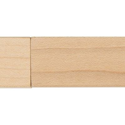 Флеш-карта USB 2.0 16 Gb Woody с магнитным колпачком, натуральный