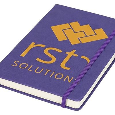 Блокнот Rivista среднего размера, пурпурный