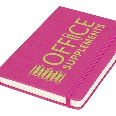 Блокнот Rivista среднего размера, розовый