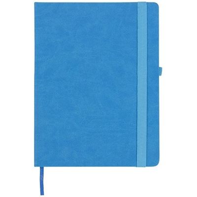 Блокнот Rivista большого размера, синий