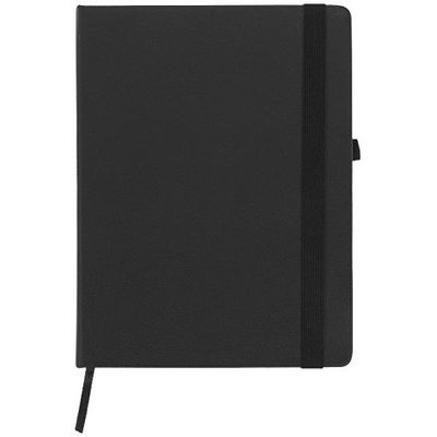 Блокнот Rivista большого размера, черный