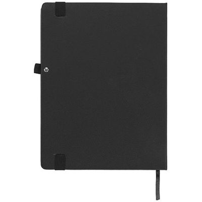 Блокнот Rivista большого размера, черный