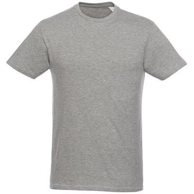 Мужская футболка Heros с коротким рукавом, серый яркий